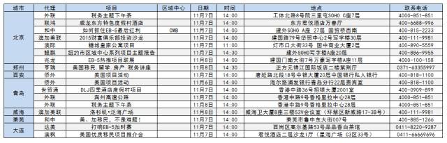 移民讲座