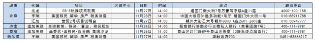 移民讲座